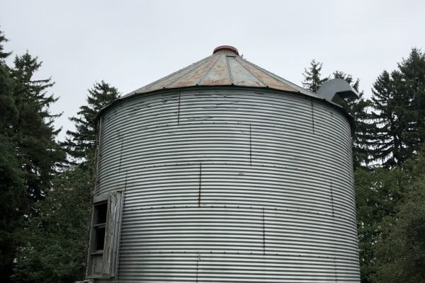 Grain Bin Home Conversion